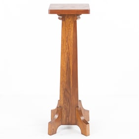 36" Oak Pedestal