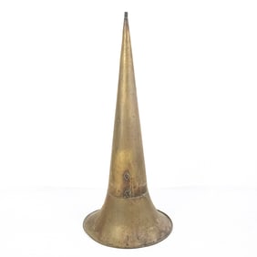Large all Brass Cylinder Phonograph Horn