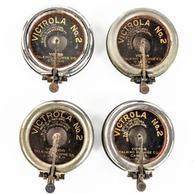 Lot of 4 Victor Victrola # 2 Reproducers