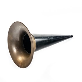 Original 14" Edison Cylinder Phonograph Horn