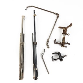 Lot of Six Pieces For Horn Supports