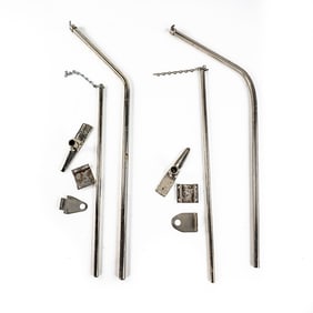 2 Reproduction Edison Cylinder Horn Cranes