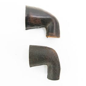 2 Original Victor Leather Elbows