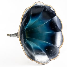 Cylinder Phonograph Horn- Sunbird/Silk