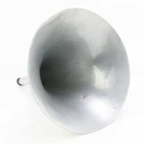 Aluminum Cylinder Phonograph Horn