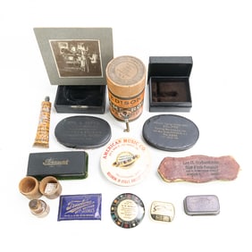 Great Box Lot Misc Phonograph Related Items