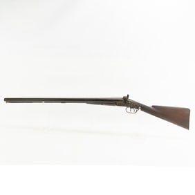 Unknown MFG 10g SxS Blackpowder Shotgun (C) nsn