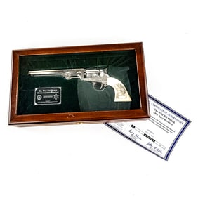 Engraved Uberti "Bill Hickok" .36 BP 7.5" Revolver