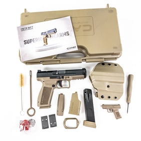 Canik TP9SF MOS 9mm 5" FDE Pistol T6472-22CC02734