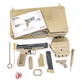 Canik TP9SF MOS 9mm 6" FDE Pistol T6472-21BY06287