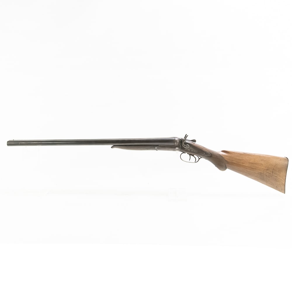 HJ Sterling 12g 25" Shotgun (C) nsn: HJ Sterling 12g 25" Shotgun in fair condition with wear and oxidation. The bores are worn. C&R Eligible S/N:nsn