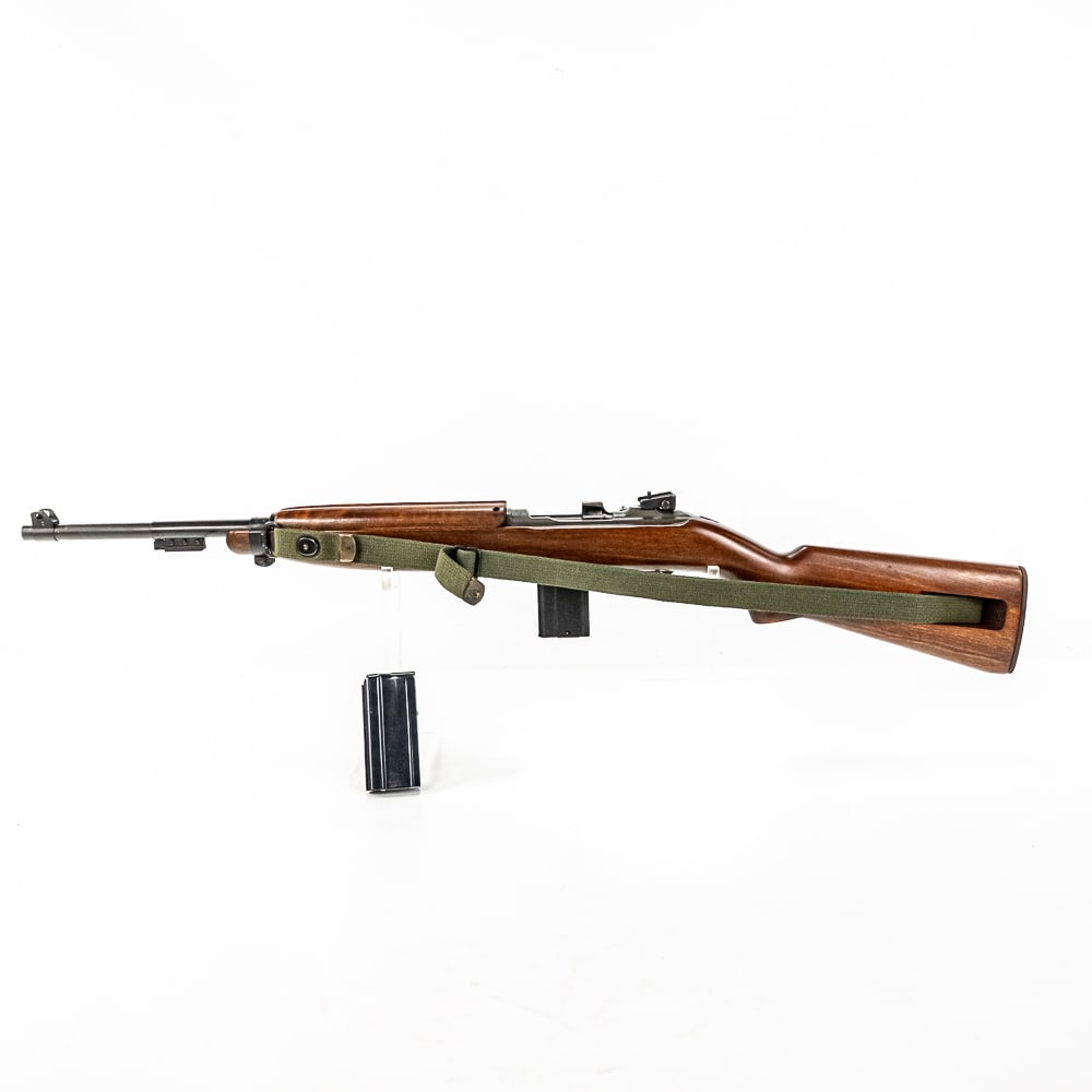 Winchester M1 Carbine .30 Rifle (C) 1066388: Winchester M1 Carbine .30 Rifle in very good condition. The bore is bright and sharp. "W" stamped on the barrel. Comes with nylon sling and 2x magazine. MFG 1943 C&R Eligible S/N1066388