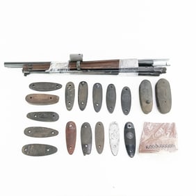 4x Barrels, Buttplate & A Wood Stock Piece