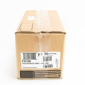 1000+-rds Hornady Frontier 223 55gr FMJ Ammunition