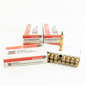100rds. Caliber 300 Win Mag Ammunition