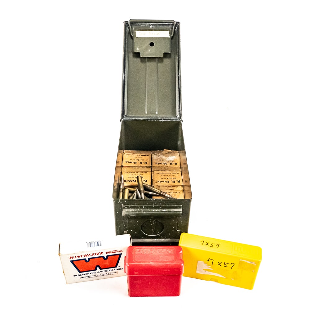 255rds+ 7x57 Mauser Ammunition in an Ammo Can: 255rds+ 7x57 Mauser Ammunition in an Ammo Can
