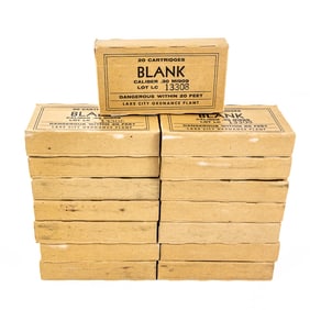 300rds Lake City M1909 BLANK Ammo