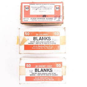 Movie Prop Ammunition Collector Lot