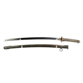WWII Japanese Type 95 NCO Shin-Gunto Sword SN 9587