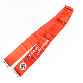 WWII German Remembrance Banner Avalance Control