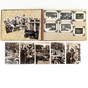 WWII German Photo Album,Hitler, Hindenburg & More