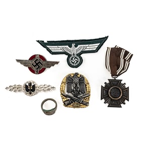 WWII German Badge Patch Lot-100 General Assault