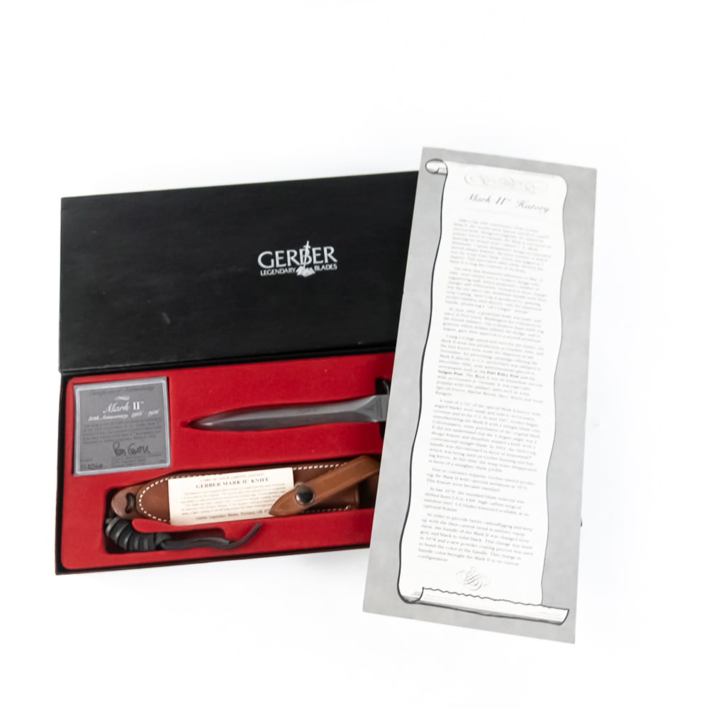 NIB Gerber Mark II 20th Anniversary Knife Ca.1986 (1 of 17)