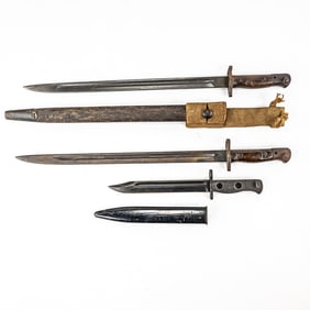 3 British Bayonets