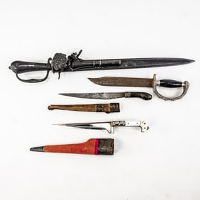 Group of 4: Souvenir/Decorative Blades