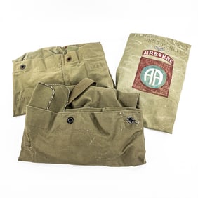 WWII, Cold War Duffel Bags-1st ID, 82nd ABN