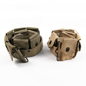 M1910 Cartridge Belts WWI and Postwar Greek