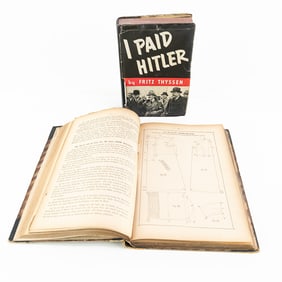 I Paid Hitler By Thyssen-1874 German Uniform Book