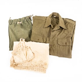 WWII US Red Cross Ditty, Undergarments, US Shirt