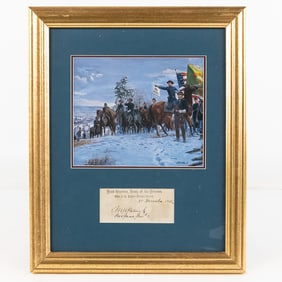 Civil War Signature Gen Marsena Rudolph Patrick