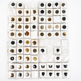 Post WWI-WWII Era ROTC Collar Disc Collection