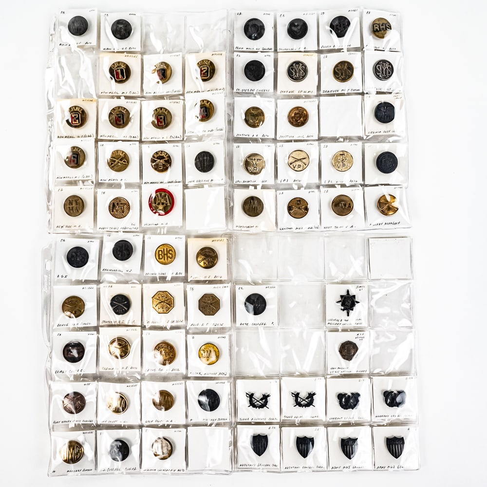 Post WWI-WWII Era ROTC Collar Disc Collection (1 of 10)