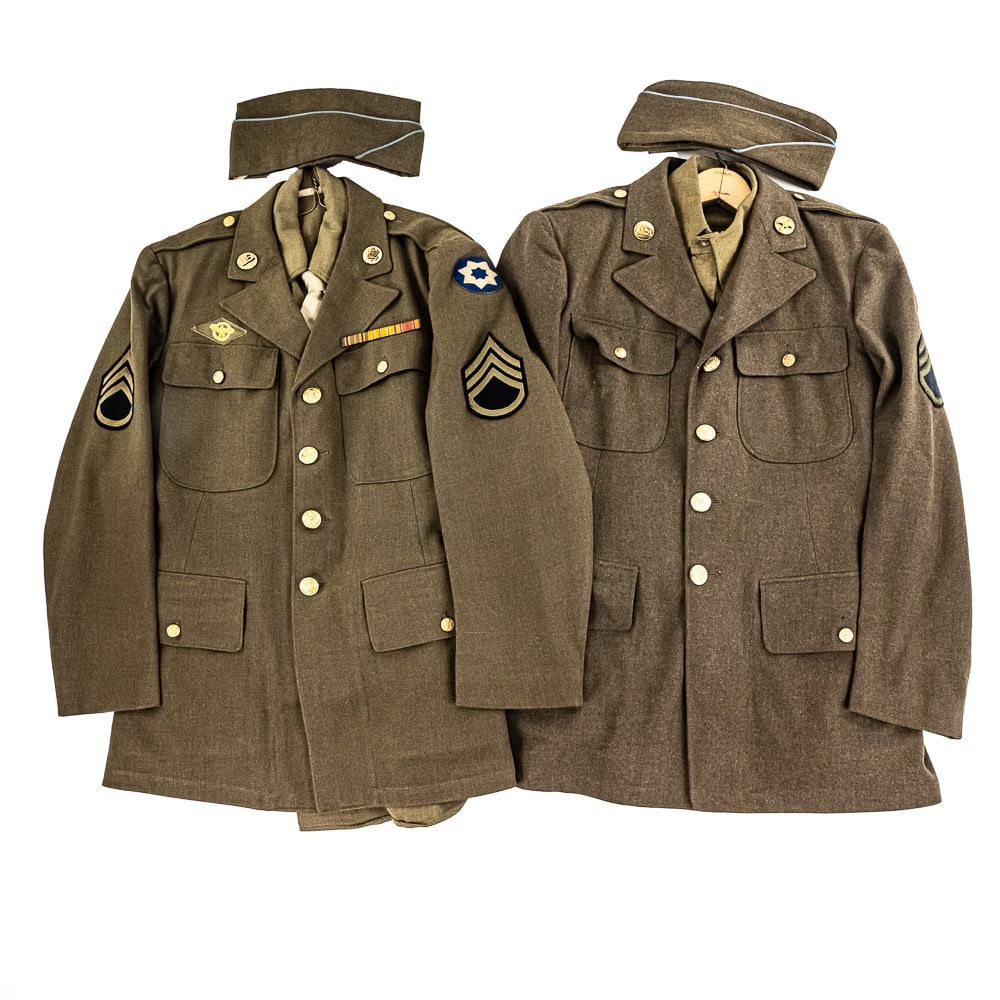 WWII US Army 7th Service Command Lot (1 of 13)