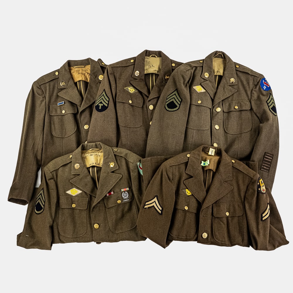 WWII Coats, USARPAC, 5th AF, 20th AF, PGC (1 of 11)