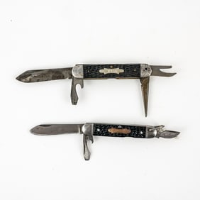 Vintage Imperial and Colonial Scout Knives