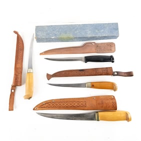 4 Vintage Filet knives
