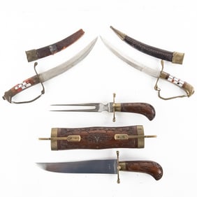4 Souvenir Display Daggers
