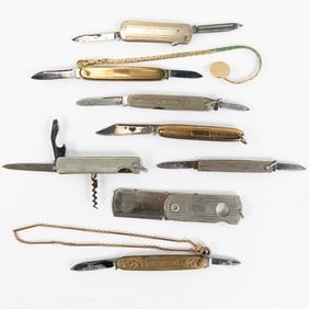 8 Watch fob/ Gentleman's Knives