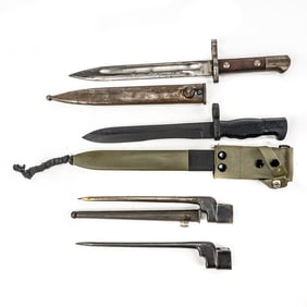 Group of 4 Bayonets