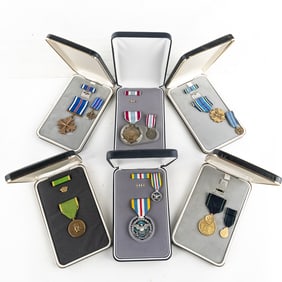 US Medals Unissued DFC, DSSM, DMSM, WAC