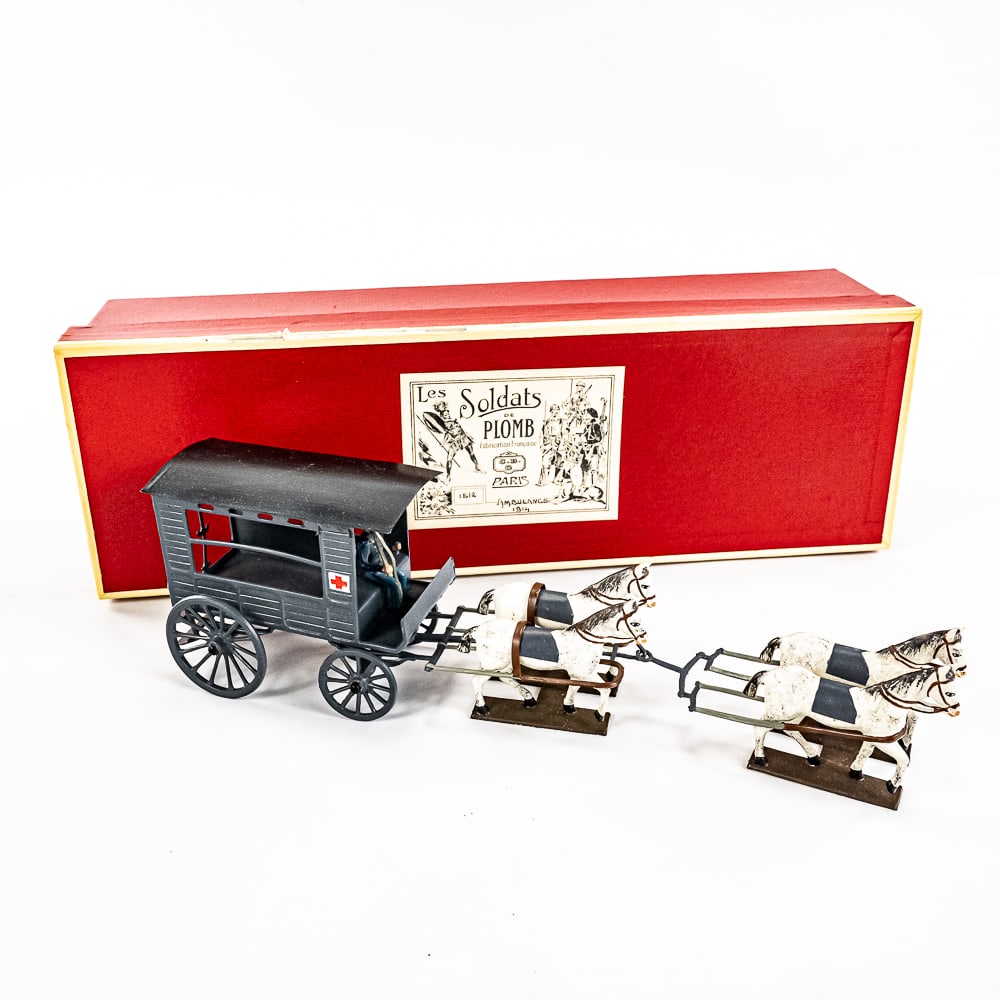 CBG Mignot WWI French Horse Drawn Ambulance Set (1 of 9)