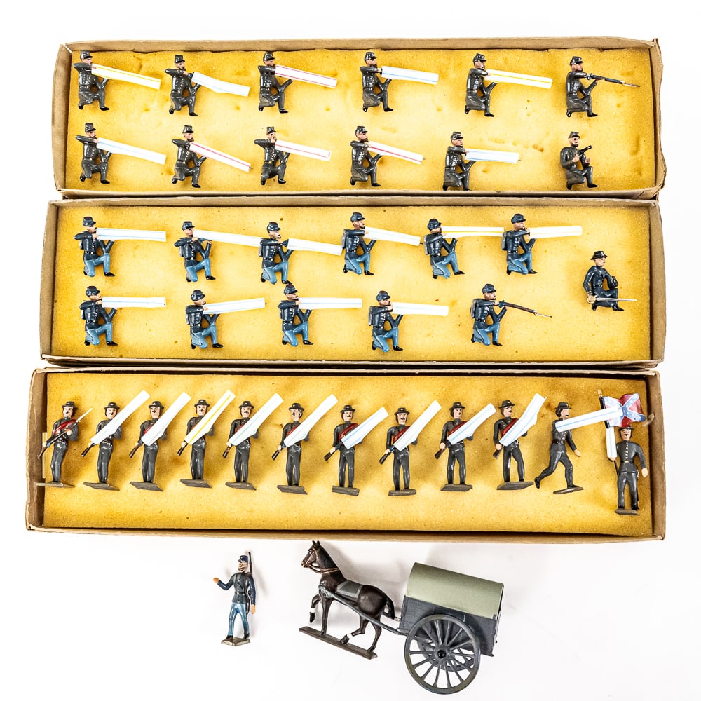 CBG Mignot Union Confederate Soldier (3) Set Lot (1 of 14)