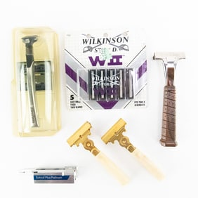 (6) Vintage Schick Razor Grouping