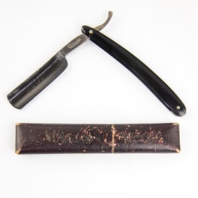 Clauss "U.S.M.C" Vintage Straight Razor w/ Box