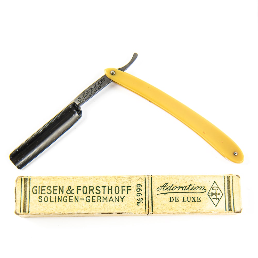 Giesen & Forsthoff "666" Razor w/ Orig. Box (1 of 5)