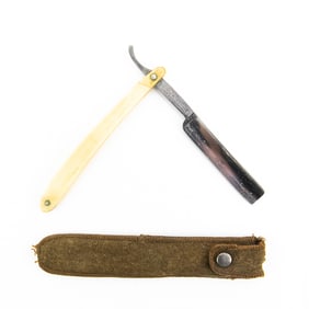 Wester Bros PENN Straight Razor w/ Pouch